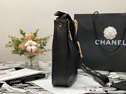 CHANEL | HOBO HANDBAG Black - AS2844 - 29 × 28 × 7 cm  - 6