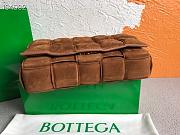 Bottega Veneta | Chain Cassette Velvet Brown - 631421 - 26x18x8cm - 6