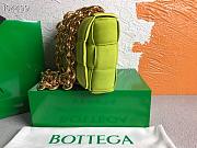 Bottega Veneta | Chain Cassette Velvet Green - 631421 - 26x18x8cm - 6