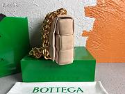 Bottega Veneta | Chain Cassette Velvet Beige - 631421 - 26x18x8cm - 4