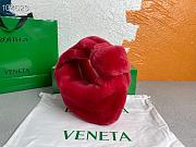 Bottega Veneta | Mini Jodie Red Bag - 680697 - 27 x 23 x 8cm - 4