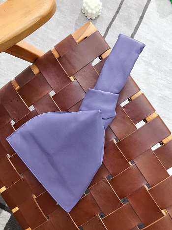 Bottega Veneta | Twist Clutch In Purple - 607964 - 21x20.5x11cm