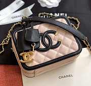 CHANEL | Vanity Bag in Light Pink - A93343 - 21 x 16 x 8 Cm - 6
