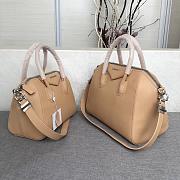 Givenchy | Small Antigona Bag In Box Leather In Beige - BB500C - 28cm - 4