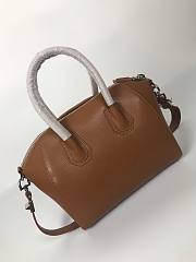 Givenchy | Small Antigona Bag In Box Leather In Brown - BB500C - 33 cm - 6