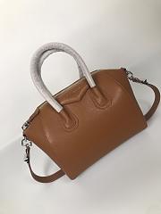 Givenchy | Small Antigona Bag In Box Leather In Brown - BB500C - 33 cm - 2