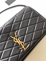 YSL | Kate Supple 99 In Quitled Lambskin Black Bag - 676628 - 26x4.5x13cm - 4