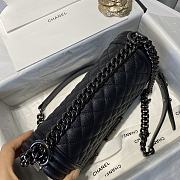 Chanel | Boy handbag Black Hardware - A67086 - 6