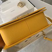 Chanel | Yellow Boy handbag Golden Hardware - A67086 - 5