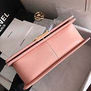 Chanel | Pink Boy handbag Gold Hardware - A67086 - 4