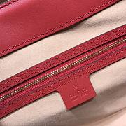 GUCCI | Padlock Medium GG Bag Red Canvas - 479197 - 35 x 23.5 x 14cm - 5