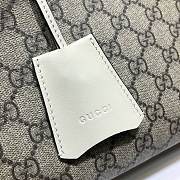 GUCCI | Padlock Medium GG Bag White Canvas - 479197 - 35 x 23.5 x 14cm - 5