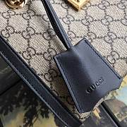 GUCCI | Padlock Medium GG Bag Black Canvas - 479197 - 35 x 23.5 x 14cm - 2