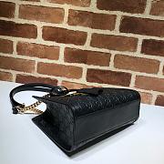 GUCCI | Padlock GG small Black bag - 498156 - 26 x 18 x 10 cm - 2