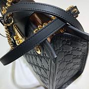 GUCCI | Padlock GG small Black bag - 498156 - 26 x 18 x 10 cm - 5