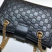 GUCCI | Padlock GG small Black bag - 498156 - 26 x 18 x 10 cm - 6