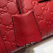 GUCCI | Padlock GG small Red bag - 498156 - 26 x 18 x 10 cm - 3