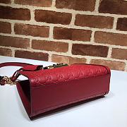 GUCCI | Padlock GG small Red bag - 498156 - 26 x 18 x 10 cm - 4