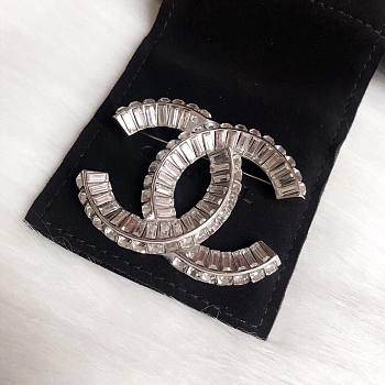 Chanel Silver Brooch 01