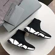 Balenciaga shoes black and white - 1