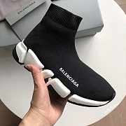 Balenciaga shoes black and white - 5