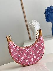 Louis Vuitton Loop Bag Denim Pink M81166 24 x 22x 6cm - 3