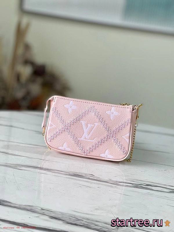 Louis Vuitton | Mini Pochette Accessoires M81140 Pink 15.5 x 10.5 x 4cm - 1