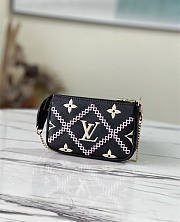 Louis Vuitton | Mini Pochette Accessoires M81140 Black 15.5 x 10.5 x 4cm - 1