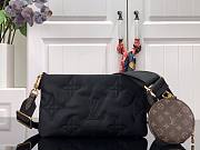 Louis Vuitton | Multi Pochette Accessoires M58980 Black & Rosy  - 4
