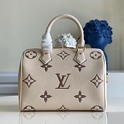Louis Vuitton | Speedy Bandoulière 25 Handbag Cream M58947 - 1