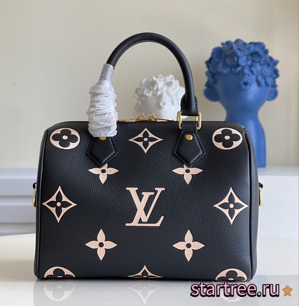 Louis Vuitton | Speedy Bandoulière 25 Handbag Black M58947  - 1