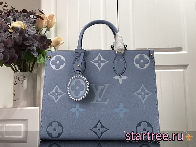 Louis Vuitton | Onthego MM M45595 Summer Blue - 1