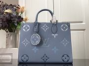 Louis Vuitton | Onthego MM M45595 Summer Blue - 1