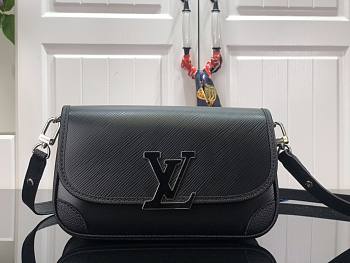 Louis Vuitton Buci Handbag M59386 Black
