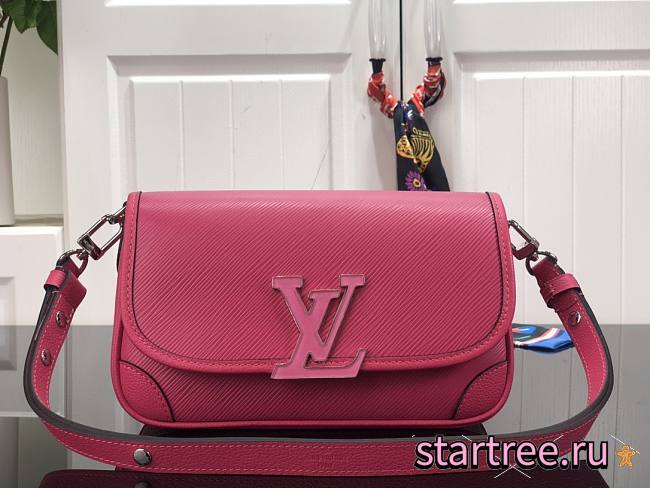 Louis Vuitton Buci Handbag M59386 Rosy - 1