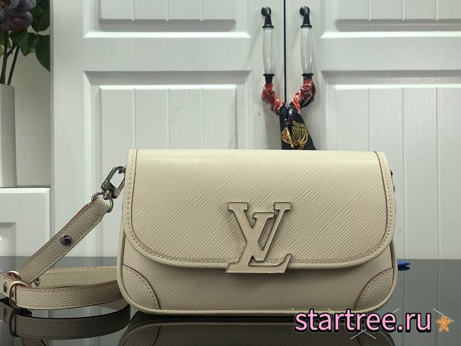 Louis Vuitton Buci Handbag M59386 Cream - 1