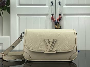 Louis Vuitton Buci Handbag M59386 Cream