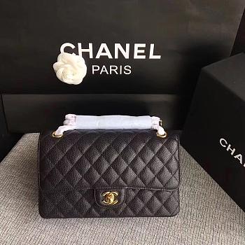 chanel classic flap 25cm caviar