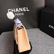 Chanel | Classic Flap Bag Golden Hardware Caviar A01113 Beige 25cm - 6