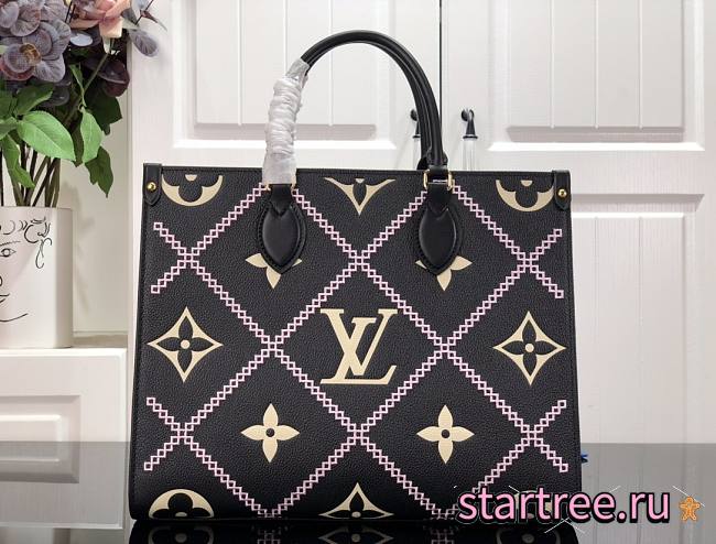 Louis Vuitton | Onthego Monogram Empreinte MM M46016 Black - 1