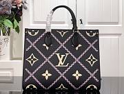 Louis Vuitton | Onthego Monogram Empreinte MM M46016 Black - 1