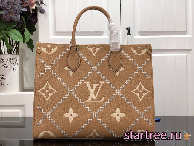 Louis Vuitton | Onthego Monogram Empreinte MM M46015 Brown - 1