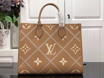 Louis Vuitton | Onthego Monogram Empreinte MM M46015 Brown