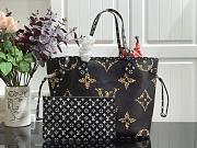 Louis Vuitton | Neverfull MM Noir M44676 - 1