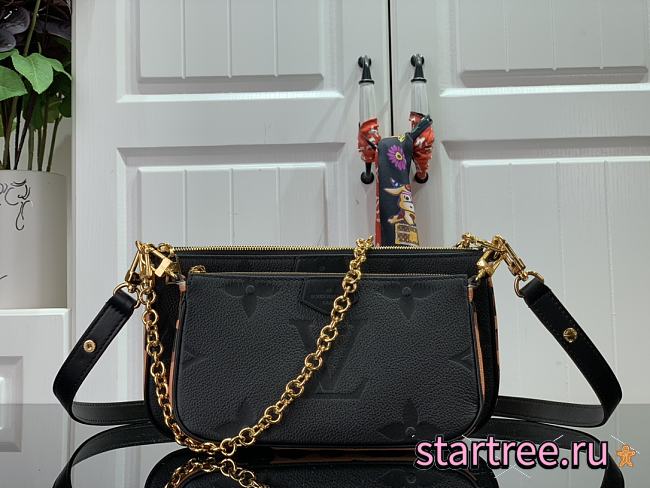 Louis Vuitton | Multi Pochette Accessoire M58520 Black - 1