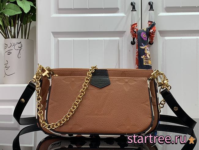 Louis Vuitton Multi Pochette Accessoires Caramel M45839  - 1