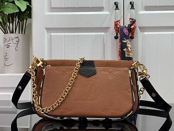 Louis Vuitton Multi Pochette Accessoires Caramel M45839 