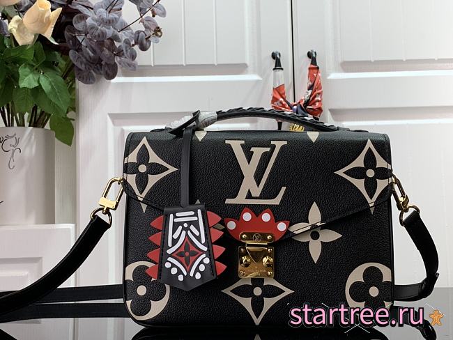 Louis Vuitton | LV Crafty Pochette Metis M45385 Black - 1