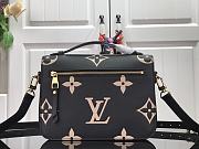 Louis Vuitton | Pochette Metis Handbag M45596 Black - 6