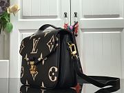 Louis Vuitton | Pochette Metis Handbag M45596 Black - 5